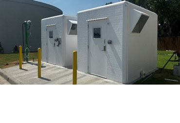 Shelter Works custom fiberglass shelters